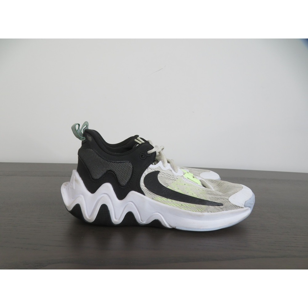 Nike Giannis Immortality 2 Shoes Youth 7Y Boys White Black Sneakers DQ1943-101